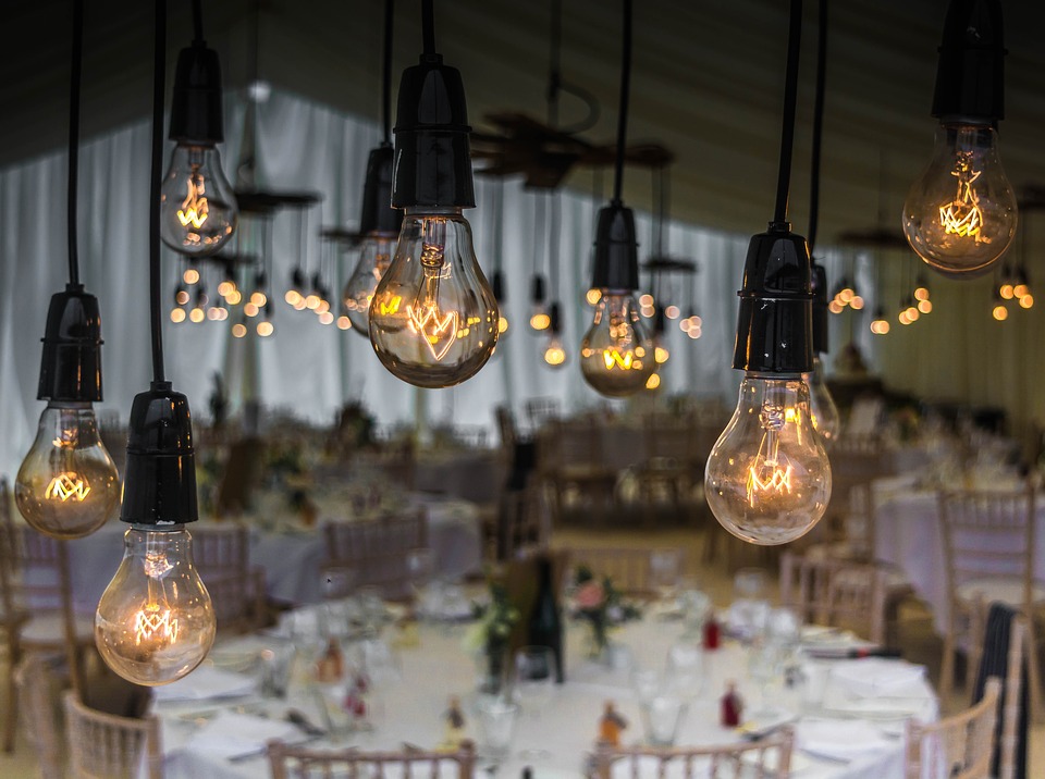 iluminação decorar casamento